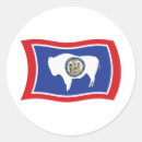 Search for wyoming state stickers Flag of wyoming