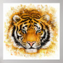 Recherche de tête tigre art animal