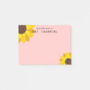 Search for yellow sunflower post it notes Sunflowers