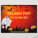 Search for halloween party flyers Scary