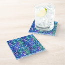 Search for peacock feather coasters Purple