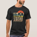 Search for the man the legend tshirts Player