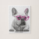 Search for french bulldog puzzles Pink