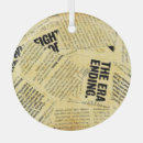 Search for old ornaments Newspaper
