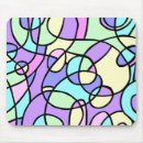 Search for abstract drawing mousepads Decorative