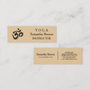 Recherche de symbole om cartes visite Élégant