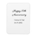 Recherche de anniversaire mariage magnets Minimaliste