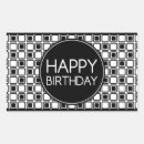 Search for sophisticated rectangle stickers Black and white
