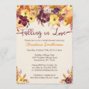 Search for fall in love engagement party invitations Floral