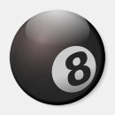 Recherche de boules de billard magnets Boule noire