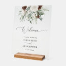 Search for winter welcome wedding signs Pine tree