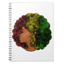 Search for afro girl notebooks Black
