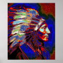 Recherche de tribu indienne posters Chef