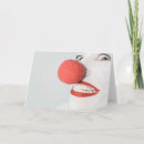 Recherche de visage clown cartes invitations Effrayant
