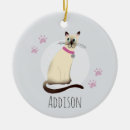 Search for siamese cat ornaments Cute