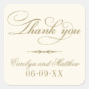 Search for flourish thank you stickers Calligraphy