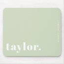 Recherche de menthe tapis souris Monogramme