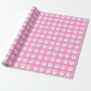 Search for paw prints wrapping paper Background