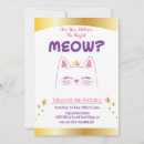 Search for kitty invitations Gold