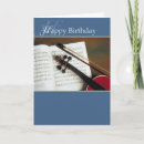 Search for violin birthday cards Happy