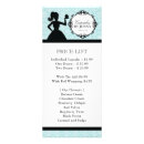 Search for classy rack cards Damask