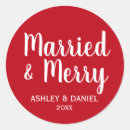 Search for married in red stickers Couple