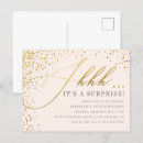 Search for pink surprise invitations Elegant