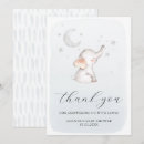 Recherche de baby boy shower remerciements cartes Élégant