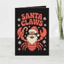 Search for lobster christmas cards Santa