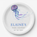 Search for ocean paper plates Jellyfish
