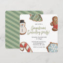 Search for cookie decorating party invitations Watercolor