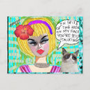 Recherche de petit chat cartes postales Girlfriend