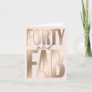 Search for forty birthday cards Girly
