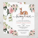Search for fawn baby shower invitations Watercolor