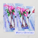 Search for bird christmas invitations Pink
