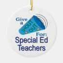 Search for special education teacher ornaments Appreciation