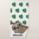 Search for cute sloth bath towels Zoo