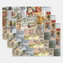 Search for victorian christmas wrapping paper Antique