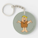 Search for barney rubble keychains Stone age cartoon