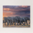 Recherche de éléphants puzzles Toute personne