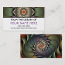 Search for bright color business cards Floral