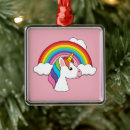 Search for rainbow unicorn ornaments Kids