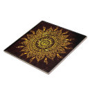 Search for sun face tiles Vintage