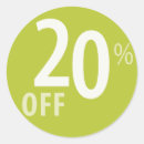 Search for 20 stickers 20 percent off