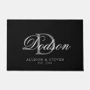 Search for black and white doormats Housewarming