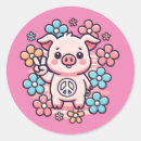 Search for flower peace sign stickers Pink
