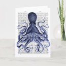Recherche de octopus vœux cartes Funky