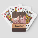 Search for baby pig playing cards Piggy
