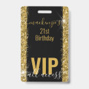 Search for vip birthday invitations Gold