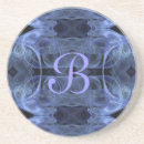 Recherche de fractales dessous de verres Bleu